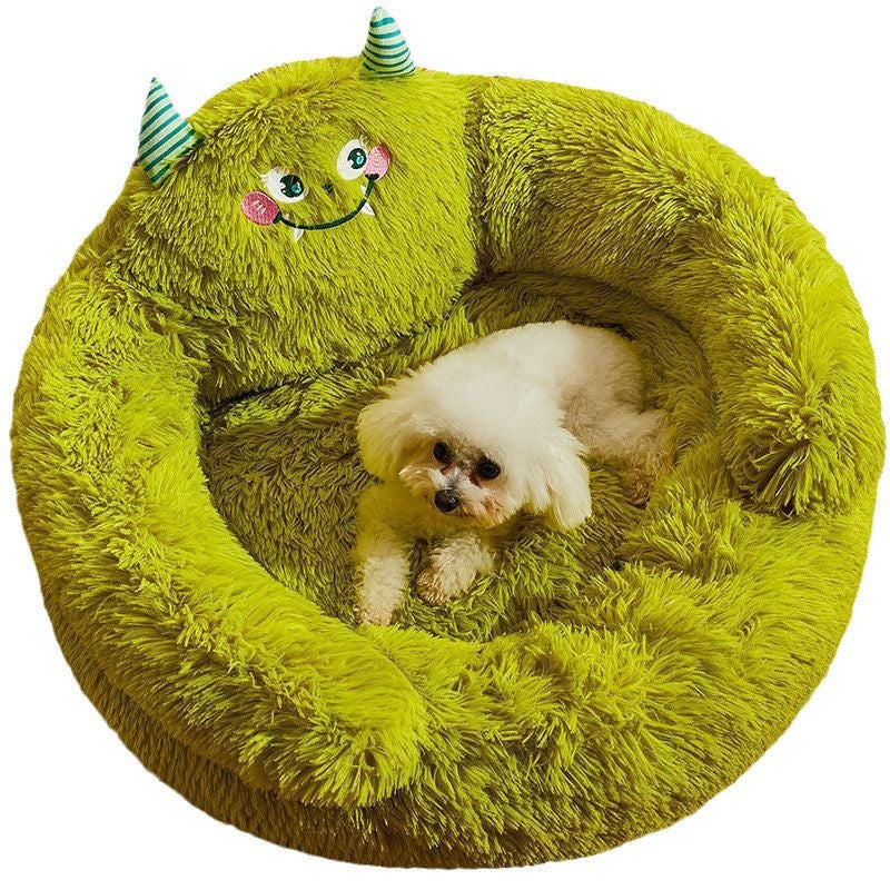 Cat And Dog Kennel Dog Mat Sleeping Medium And Small Dog Bichon Dog Sofa Bed Pet Cat Kennel Warm In Winter