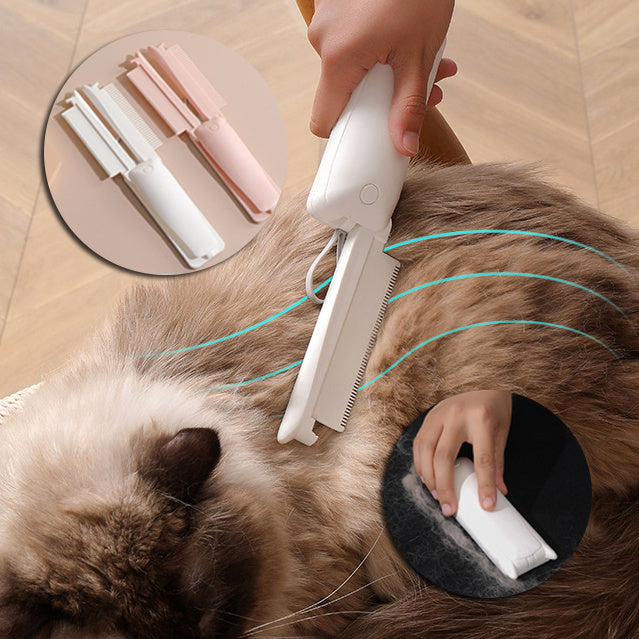 Pet Groomer Pet Hair Removal Brush Cat Grooming Brush Dog Cat Massage Epilator To Remove Floating Hair Cat Hair Dog Pet Supplies - Pet Perks Daily
