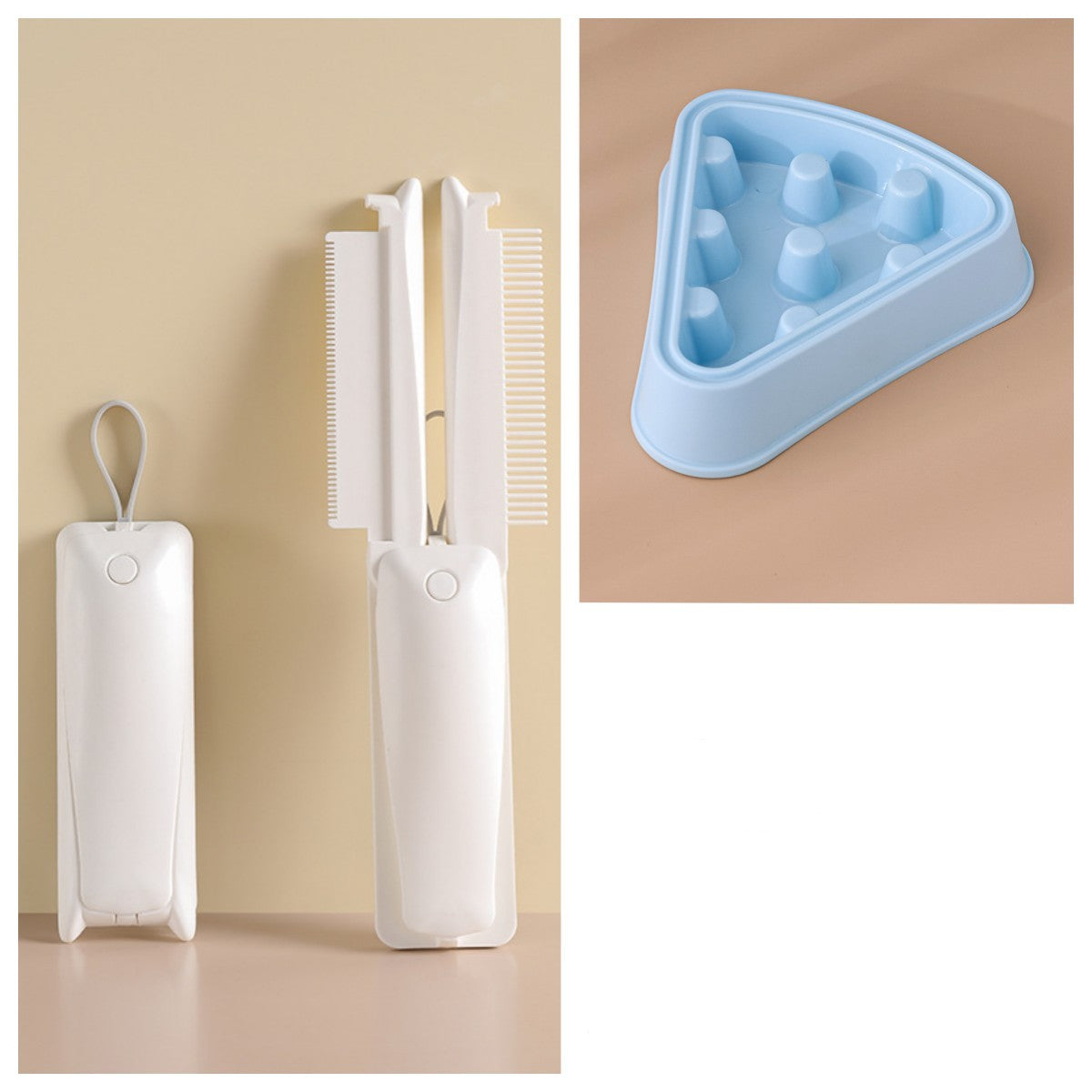 Pet Groomer Pet Hair Removal Brush Cat Grooming Brush Dog Cat Massage Epilator To Remove Floating Hair Cat Hair Dog Pet Supplies - Pet Perks Daily
