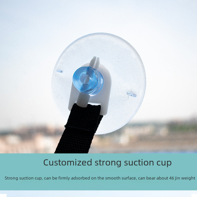 Cat Hammock Cat Sun-drying Artifact Breathable Cat Bed Supplies Balcony Glass Suction Cat Nest